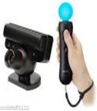 2 x Sony Move Controller and 1x PS Eye with stand.