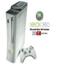 Xbox 360 20gb (with 1 controller and 1 game )