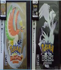 Pokemon Black, Heart Gold Version (No Pokewalker for Heart Gold)