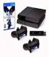 PS4 Console with 2 controllers, KillZone and camera