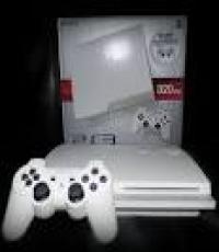 Playstation 3 Slim 320 GB White with 9 games