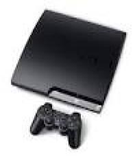 PS3 Console with one black controller