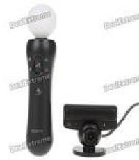 2 Playstation Move motion controllers, eye and 1 game