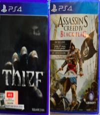 Assassin's Creed IV: Black Flag (R3 & Thief (Brand New)