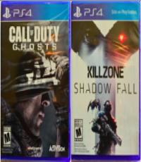 Call of Duty: Ghosts Region 1 & Killzone: Shadow Fall