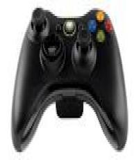 Black XBox 360 Wireless Controller