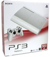 Sony PlayStation 3 Super Slim Console 500GB - Classic White