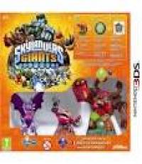 black 3DS XL with Pokemon X and skylander set