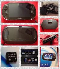 Psvita(wifi With 8games & 4gig Memory Card)