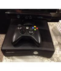 250gb Xbox 360 slim console with kinect and 4 kinect games