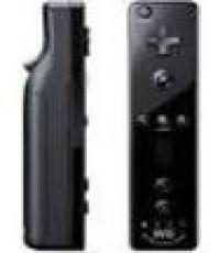 2 X Wii Remote Plus w original silicone sleeve and strap (Black)