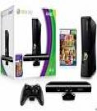 XBOX 360 4GB with Kinect and 3 Games