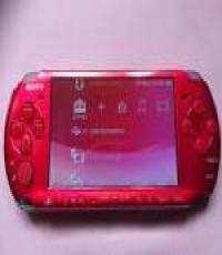 PSP 3000 Radiant Red with 16gb memory stick (with games)