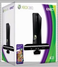 Sealed in Box 4GB XBOX 360 with Kinect