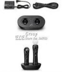 2 x Sony Move Controller & Charging Base