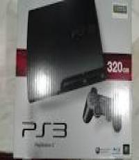 PS3 Slim 320gb set with 2 controllers.