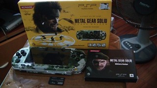 PSP 3000 Metal Gear Solid Limited Edition Rare