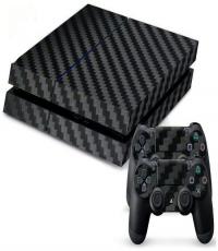 Black Vinyl Skin For Your Ps4