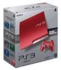 320GB Red PS3 Console (with 2 Free Games)