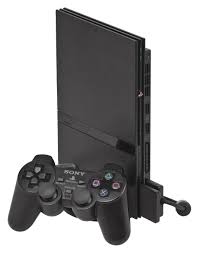 Playstation 2 Slim comes with 2 controllers