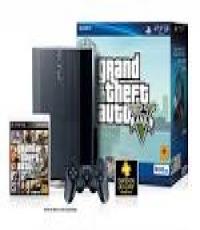 PS3 supter slim 500 gb Console (one free game GTA5)