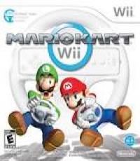 Mario Kart wii with wheel (Original by Nintendo)