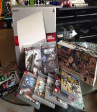 PS3 Slim 320GB with Many games